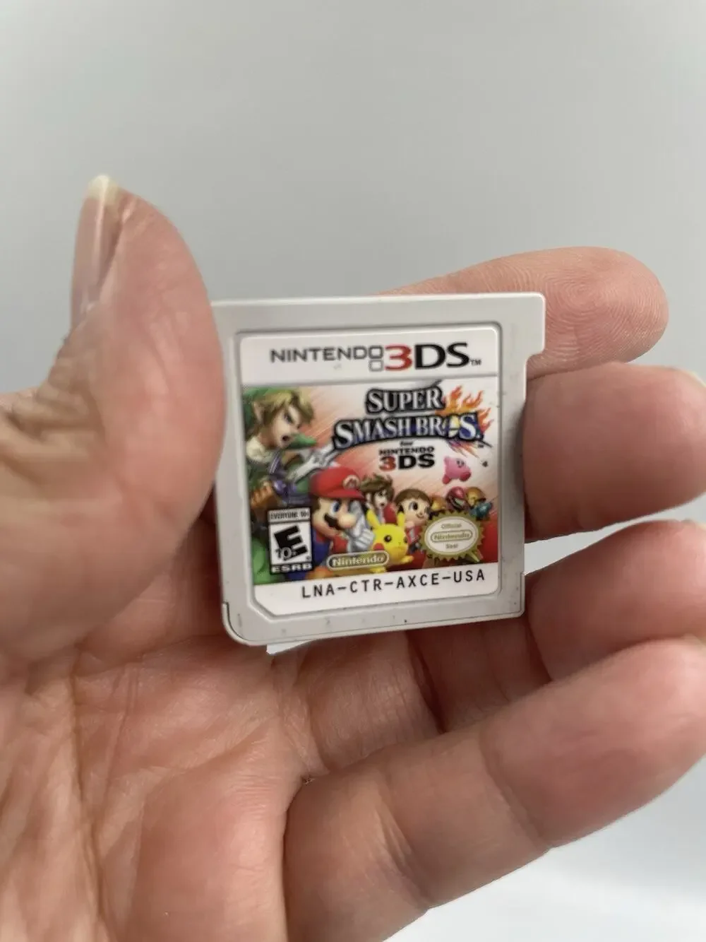 Authentic Super Smash Bros Nintendo 3DS Genuine Tested Working Cartridge